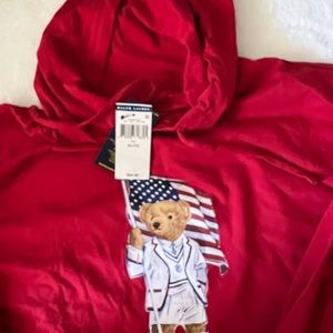 Red Hood shirt with bear